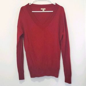 Lucky Brand - 6% Cashmere Drop Sleeve V-Neck